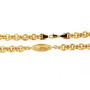 Collier Barillet Forçat Plaqué Or
