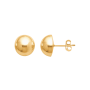 Boucles d'oreilles Demi-boule Or
