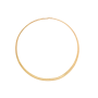 Collier Oméga plat en chute 8 mm Or 18 Carat