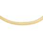 Collier Oméga plat en chute 8 mm Or 18 Carat