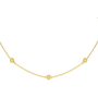Collier Boules satinées Or 18 Carat