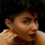 Bague Hibiscus diamants Or
