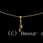 Collier Or 18 Carats Y Boule et Noeud Forçat