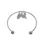 Bracelet Carte des iles Acier