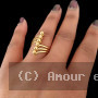 Bague Ligne Boules Acier Inoxydable