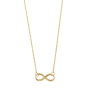 Collier lisse Infini Or 9 Carats