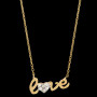 Collier love Or