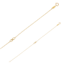 Bracelet en Or symbole de l'infini
