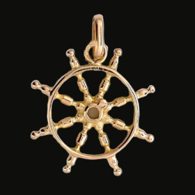 Pendentif Barre Bateau Or Jaune