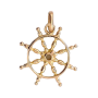 Pendentif Barre Bateau Or Jaune