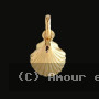 Pendentif Coquille océan indien Or Jaune