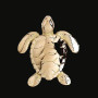 Pendentif Tortu océani et Tropik Or Jaune