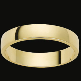 Alliance massive Ruban de 3 x 1,50 mm 18 Carats