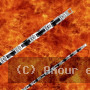 Bracelet acier brillant et acier noir