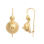 Boucles d'oreilles Chou Or