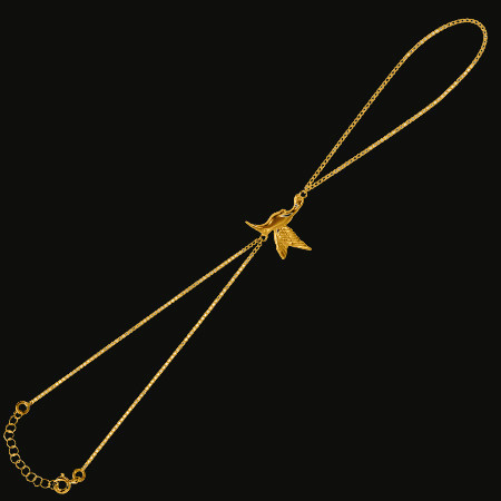 Chaîne de main maille Forçat claire Colibri