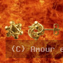Boucles d'oreilles Cyclone Or 18 Carats