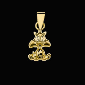 Pendentif Sauvage 11x6mm Or Jaune 18 Carats