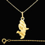 Pendentif Chaine Carte de la Martinique Or