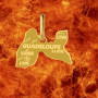 Pendentif carte de la Guadeloupe 18mm Or