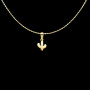 Pendentif Chaine Mini Cactus OZ Or