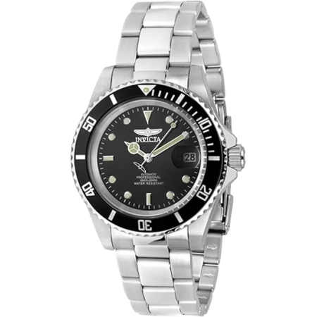 Montre Homme Auto Acier Invicta Pro Diver Noir