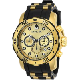 Montre Homme Quartz en Acier Inoxydable Scuba