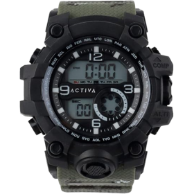 Montre Homme Activa Digital Cadran Noir