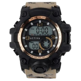 Montre Homme Activa Digital Cadran Beige