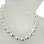 Collier Argent Boules de 11 mm