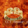 Bague forme de lingots 9mm Or 18 Carats