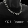 Collier chaine 44cm en acier inoxydable
