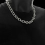 Collier chaine 44cm en acier inoxydable