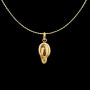 Pendentif Nœud Forçat Chaine maille fantaisie Or