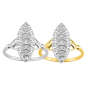Bague des marquise Atuona oxyde de zirconium