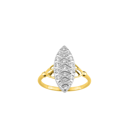 Bague des marquise Atuona oxyde de zirconium