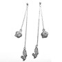 Boucles d'oreilles Hibiscus Carte des iles