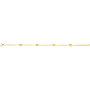 Bracelet fantaisie grain de café Or 9 Carats