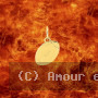 Pendentif ballon de foot américain Or