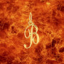 Pendentif lettre B en Or 9 Carats