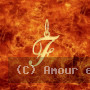 Pendentif lettre F en Or 9 Carats