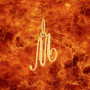 Pendentif lettre M en Or 9 Carats