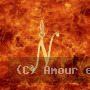Pendentif lettre N en Or 9 Carats