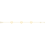 Bracelet fantaisie Cœur Or 9 Carats