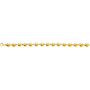 Bracelet boules 8 mm plaqué or