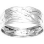 Bague Effet Martelé Argent