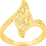 Bague filigrane Mahorais Plaqué Or