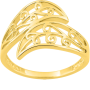 Bague filigrane Mahorais Plaqué Or