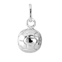 Pendentif Ballon de Foot Argent