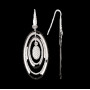 Boucles d'Oreilles motif ovales